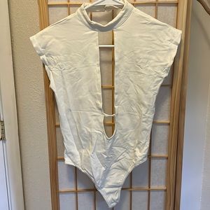 Never worn Zhen Nymph snap crotch body suit